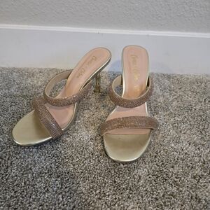 Gold Women’s Heels